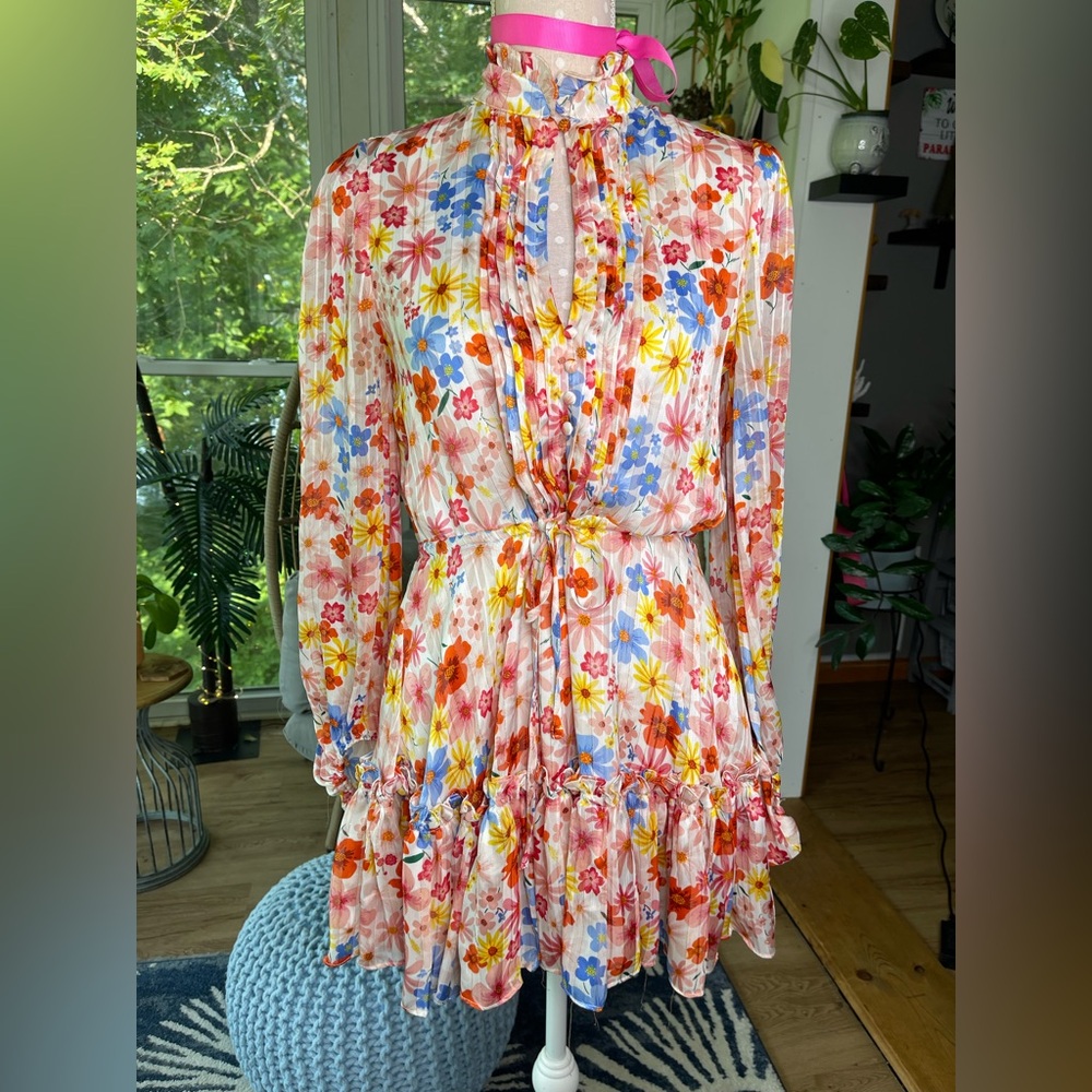 Buddy Love Floral Multicolor Dress size small